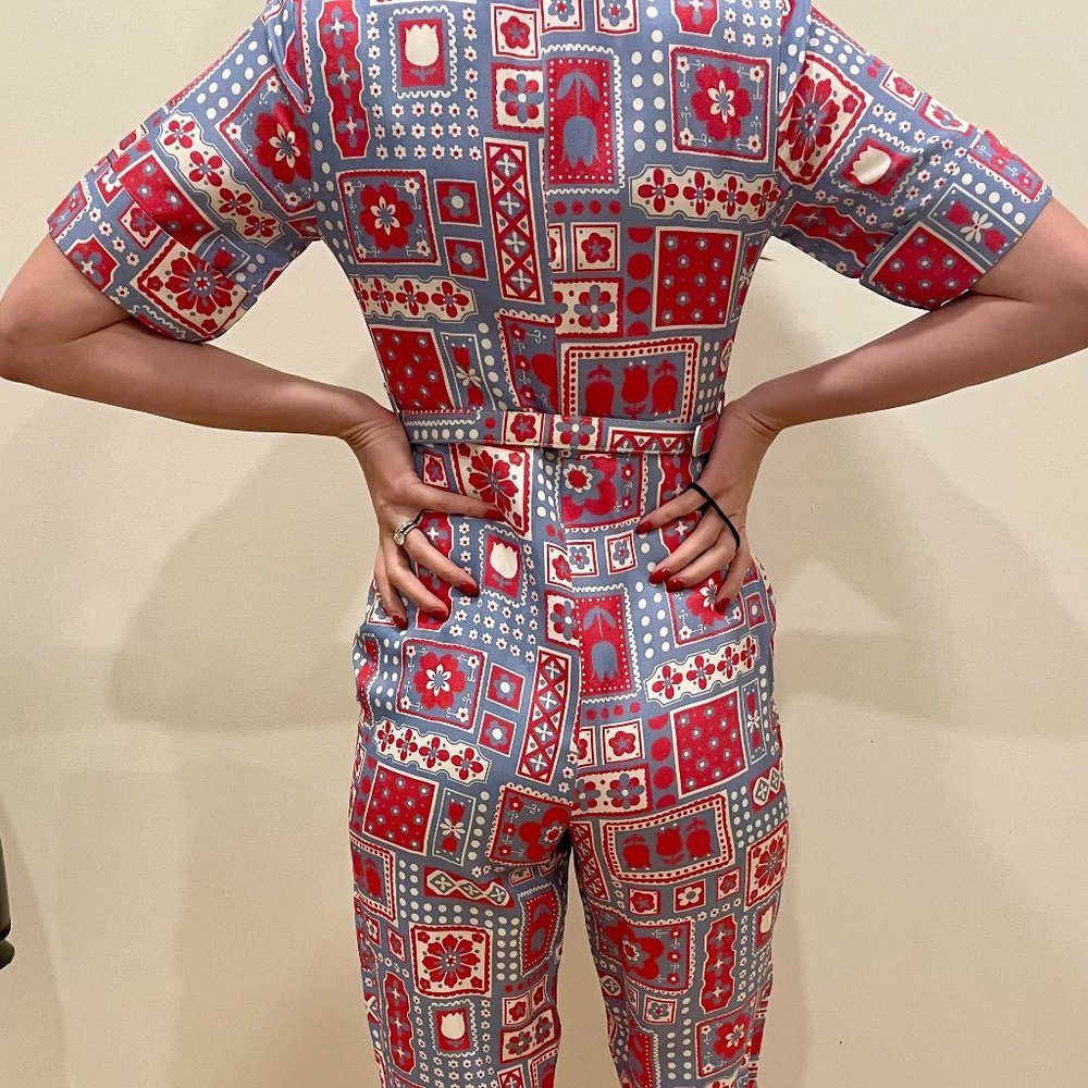 ANTIK BATIK Honoka printed canvas jumpsuit, size S (EU 36) - Picture 4 of 5